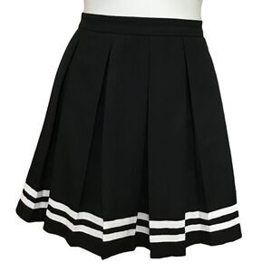 Hot Topic Black Pleat Tennis Skirt New With Tag Size MD